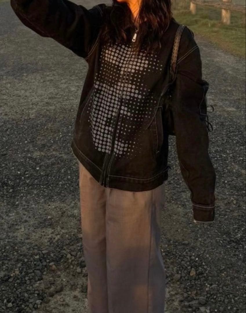 ジャケット・アウター GADID ANONIEM DENIM JACKET GABI