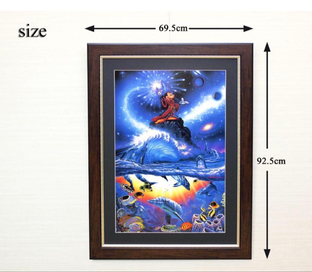 k*o様 ラッセン&ディズニー ミッキーマウス マリンアート ソーサラー オブ