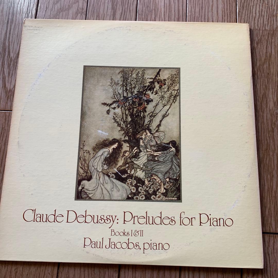 ドビュッシー:ピアノ前奏曲集Books I & II/ポール•ジェイコブスUS盤