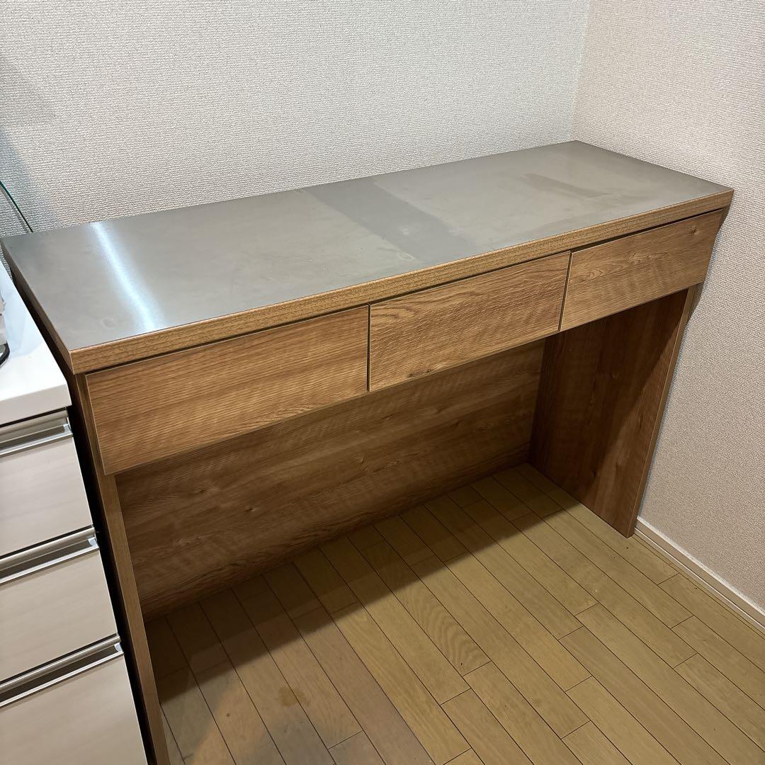 ニトリ　ステンレスカウンター