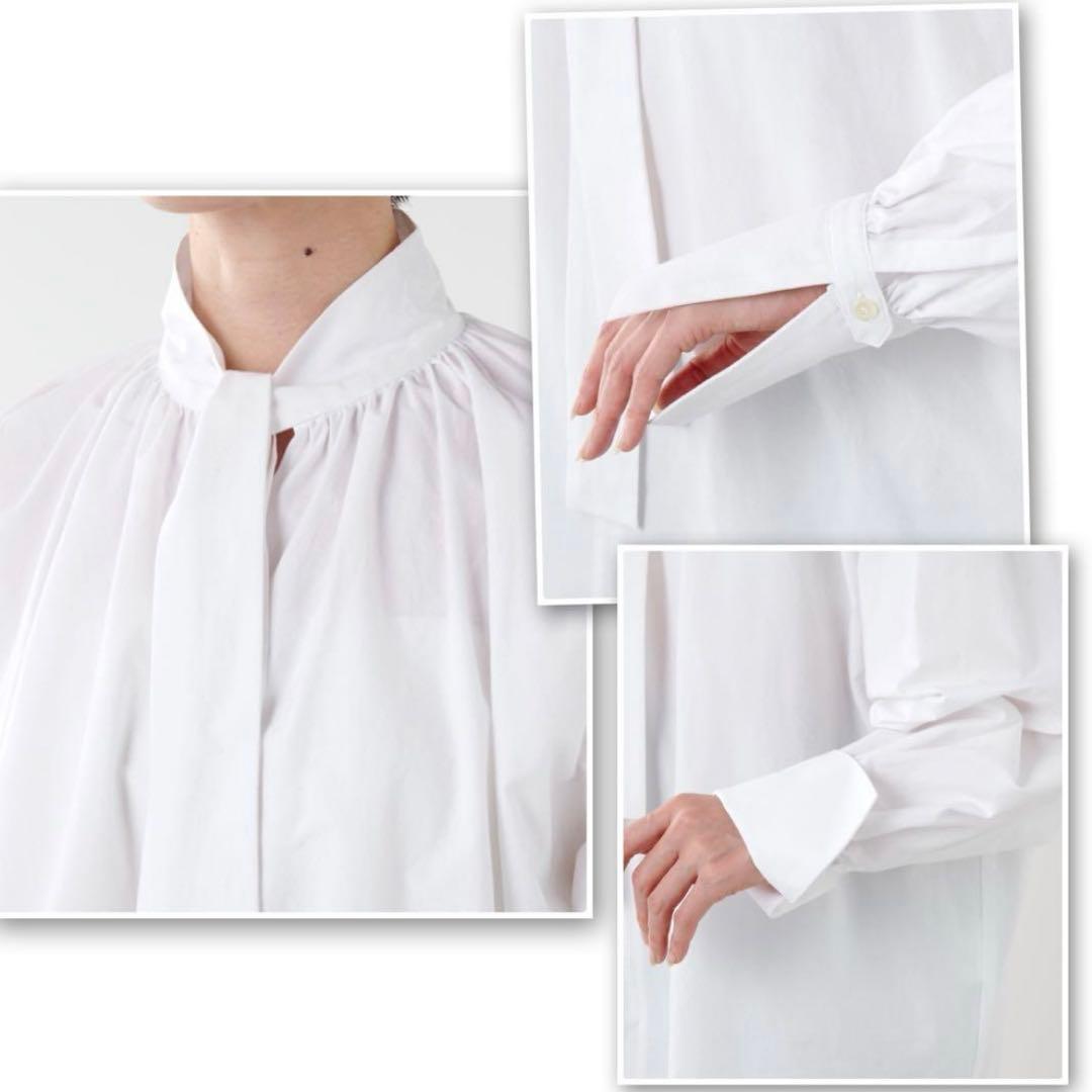 【Whim Gazette】美品 ウィムガゼット ボウタイブラウス 近年モデル