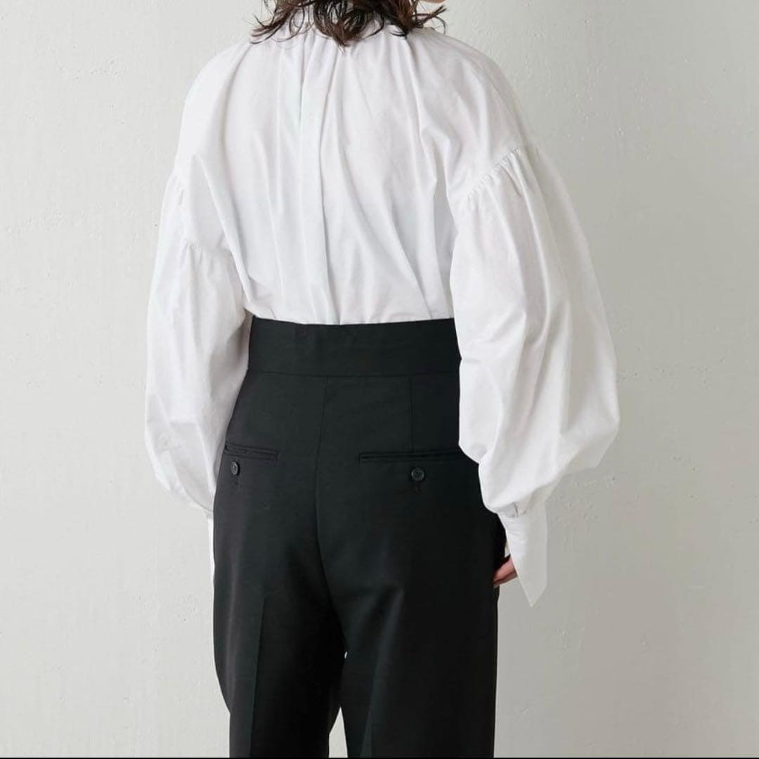 【Whim Gazette】美品 ウィムガゼット ボウタイブラウス 近年モデル