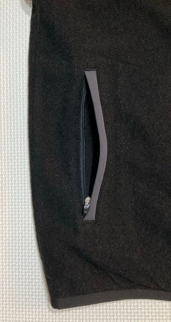 マスターバニーエディション 毛混ブークレ フルジップベスト（BLK／5）