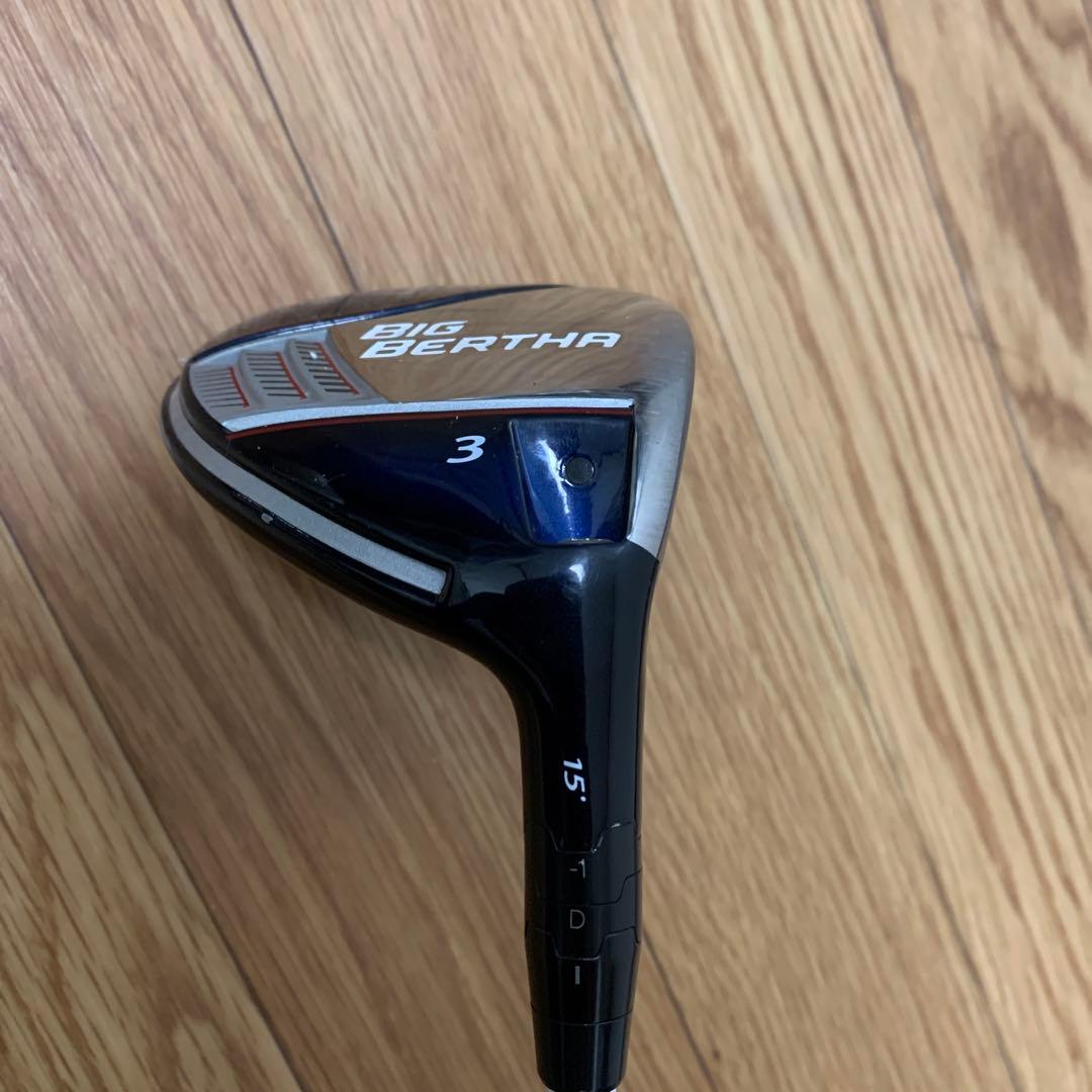 Callaway Big Bertha 3番ウッド Speeder661 6S