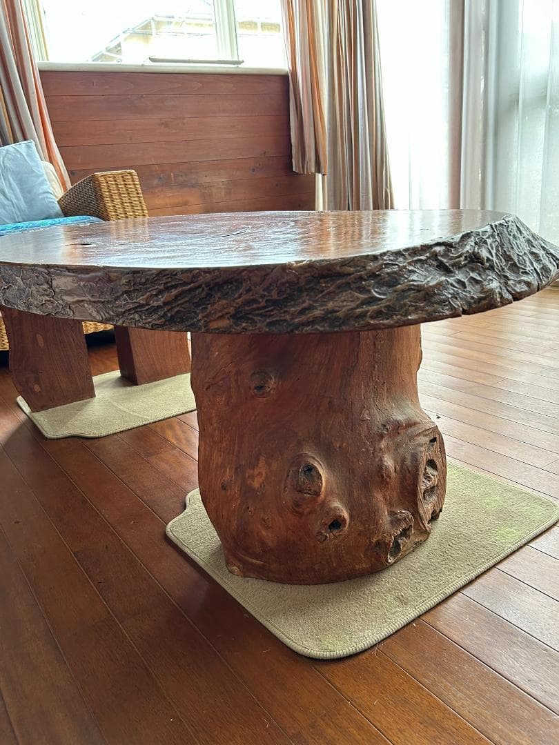 Koji 　一枚板　欅　テーブル　配送不可