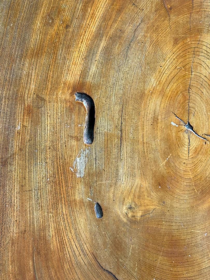 Koji 　一枚板　欅　テーブル　配送不可