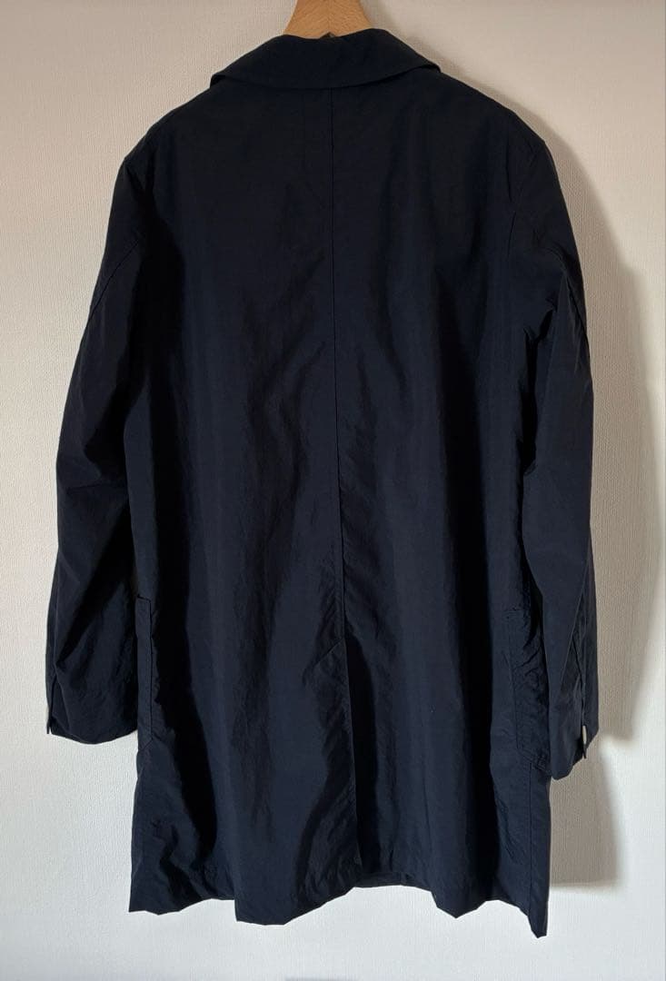 BEAMS別注 DANTON ナイロンコート　スプリングコート　ネイビー