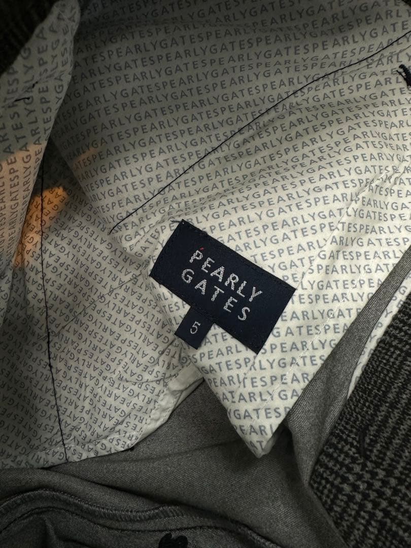 PEARLY GATES スヌーピー柄ゴルフパンツ