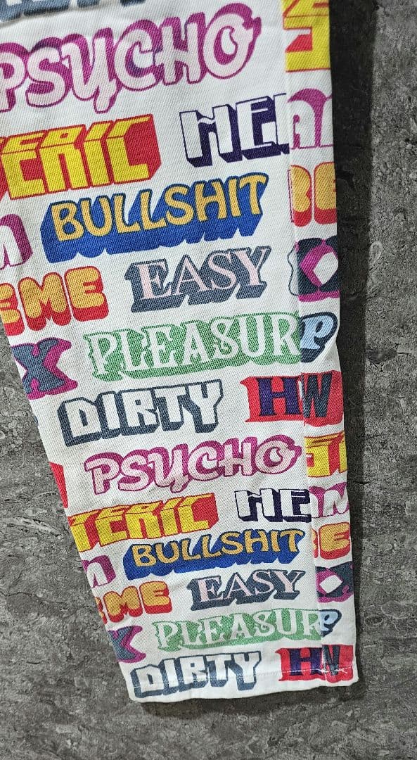 希少 supreme HYSTERIC GLAMOUR コラボ ワークパンツ M