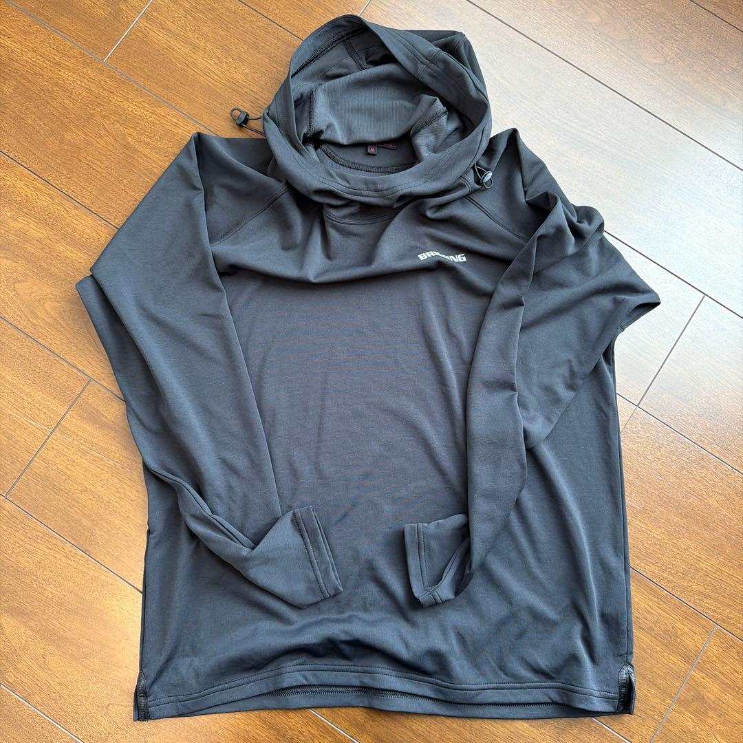 新品 BRG261M20 ブリーフィング TECH HOODIE ブラック M