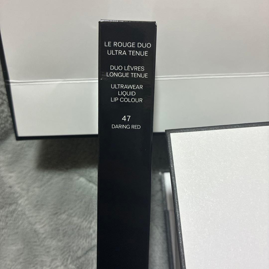 新品　CHANEL ルルージュデュオウルトラトゥニュ　47 ダーリンレッド