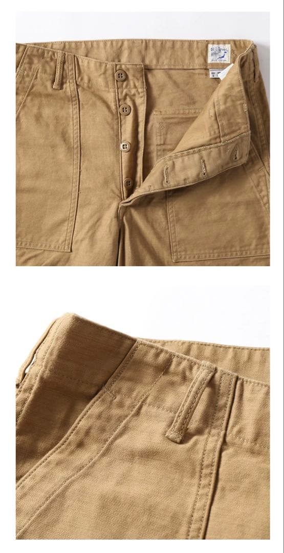 パンツ orSlow US ARMY FATIGUE KHAKI