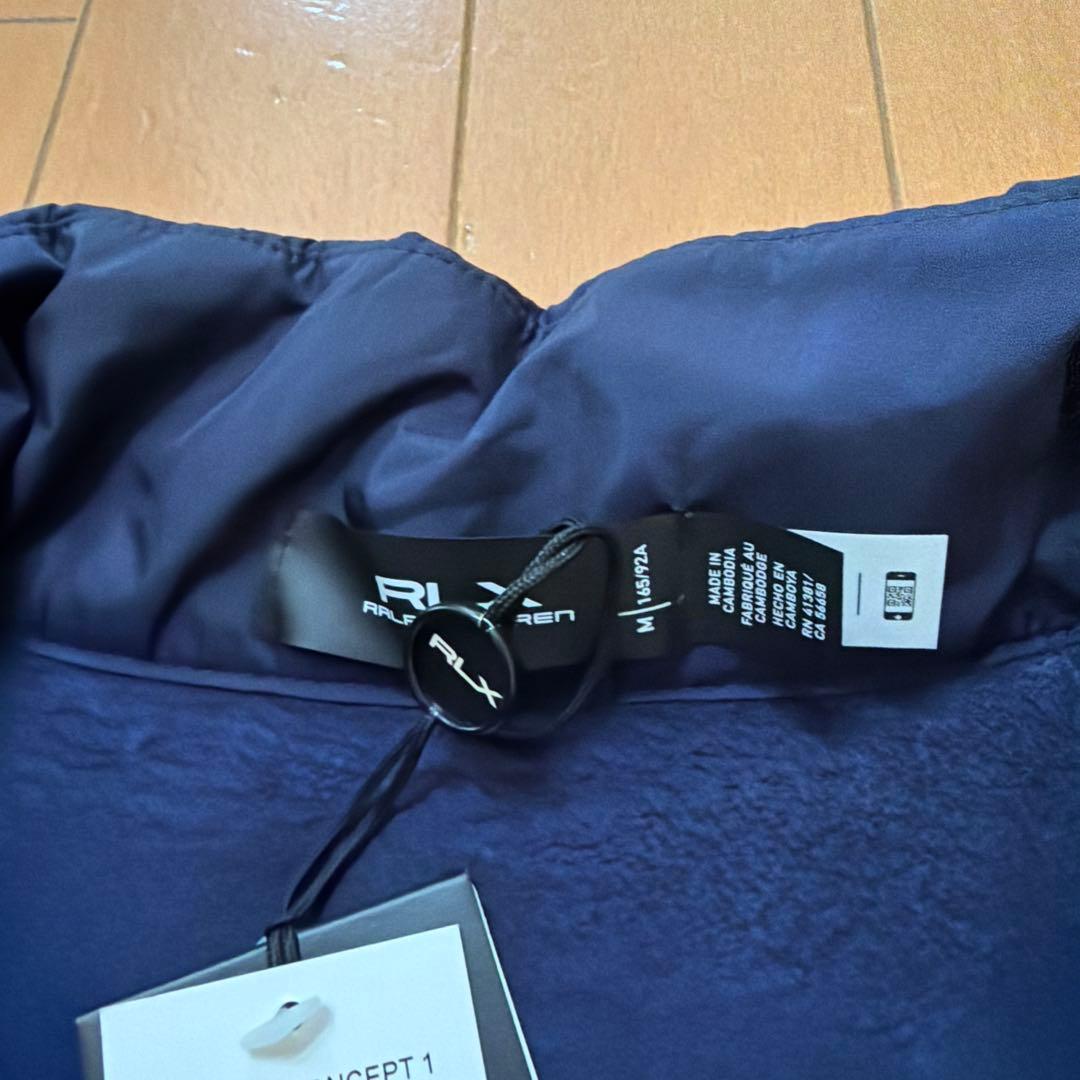 【未使用】RLX ハーフジップトレーナー Mゴルフ