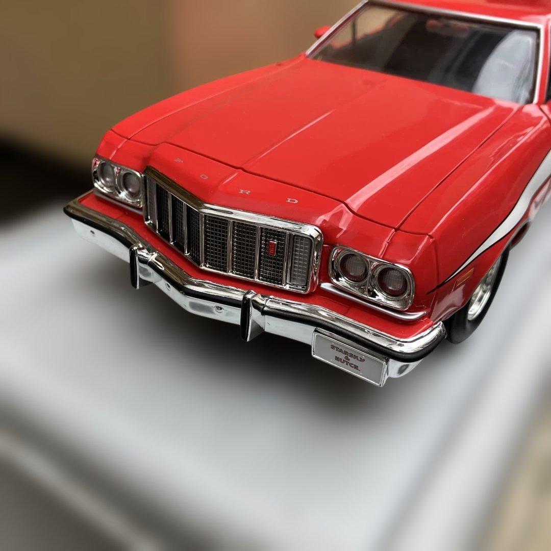 フォード グラン トリノ ミニカー レッド/ホワイト