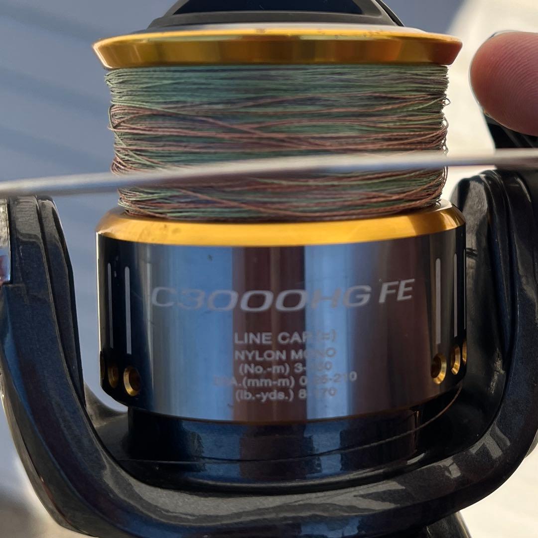 シーバスロッド&リールセット　ソルパラ　シマノセドナ