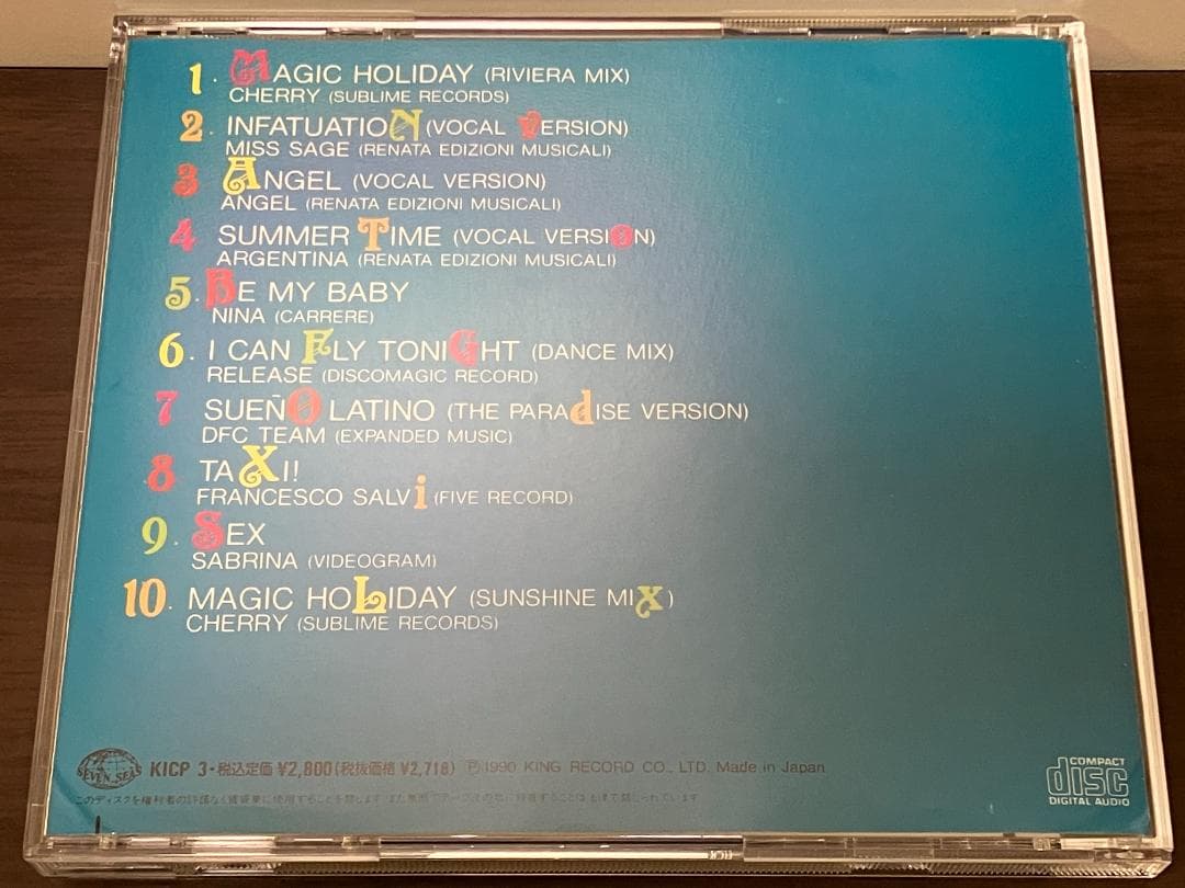 洋楽 DISCO HITS PARADISE COLLECTION (KICP-3)