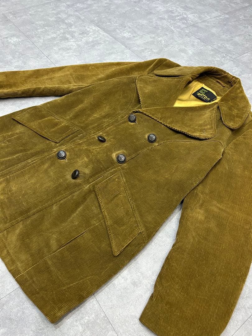 【希少】60s 〜 70s silton ドッグイヤー コーデュロイ コート