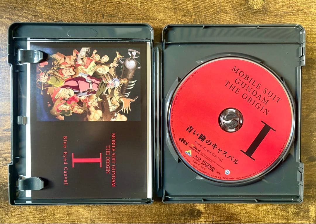 機動戦士ガンダム THE ORIGIN Blu Ray 6巻セット+ 公式資料集