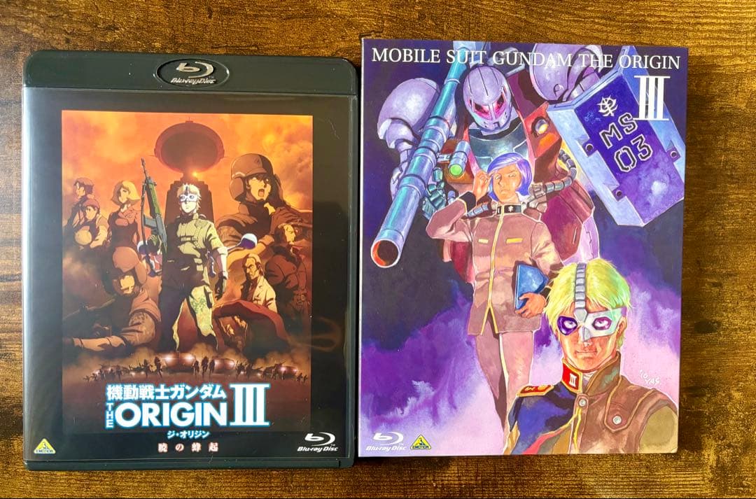 機動戦士ガンダム THE ORIGIN Blu Ray 6巻セット+ 公式資料集