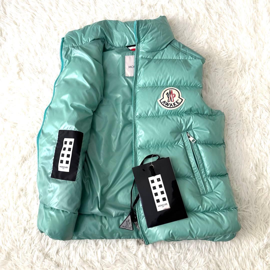 新品 タグ付き モンクレール x AWAKE ダウンベスト GENIUS メンズ