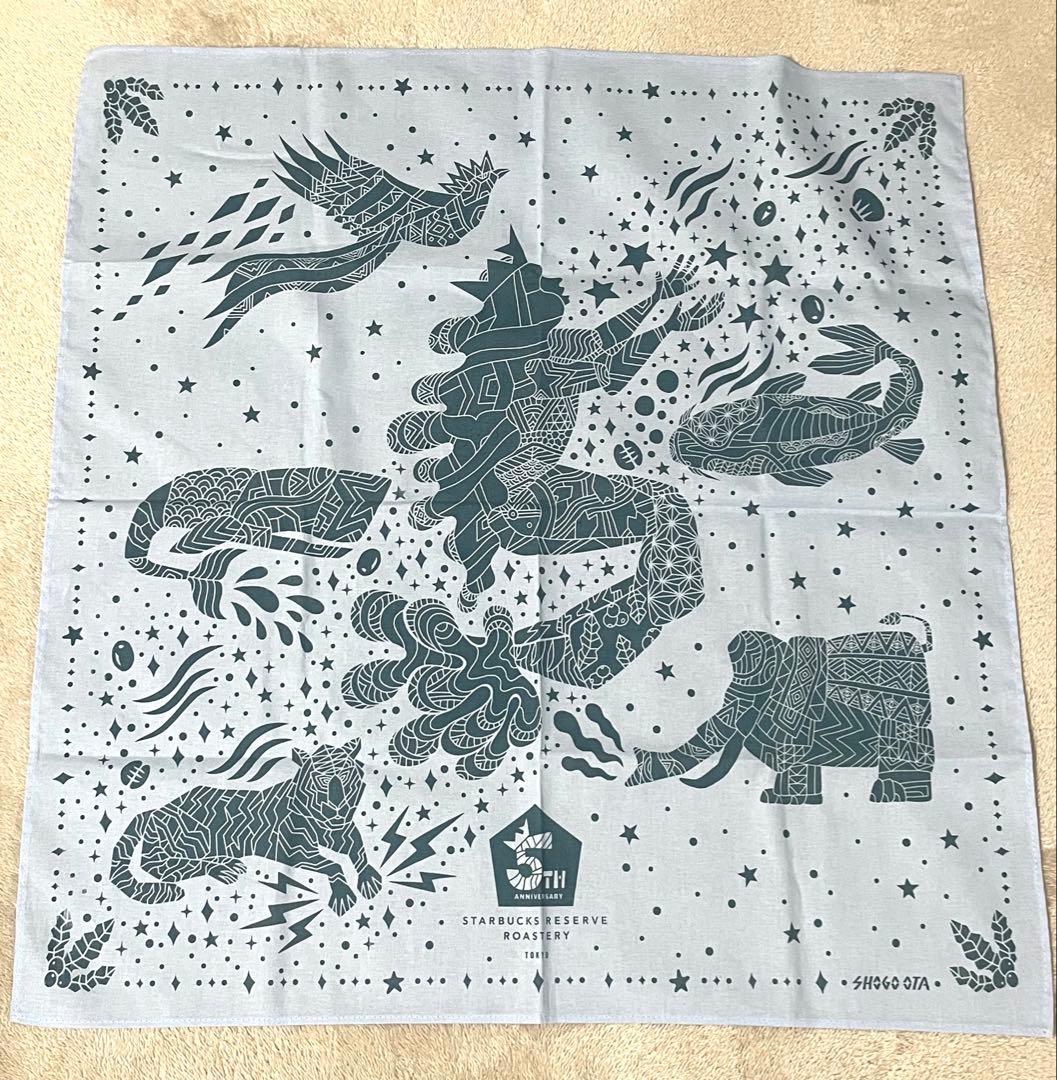 スターバックス リザーブ ロースタリー東京 5周年記念 バンダナ