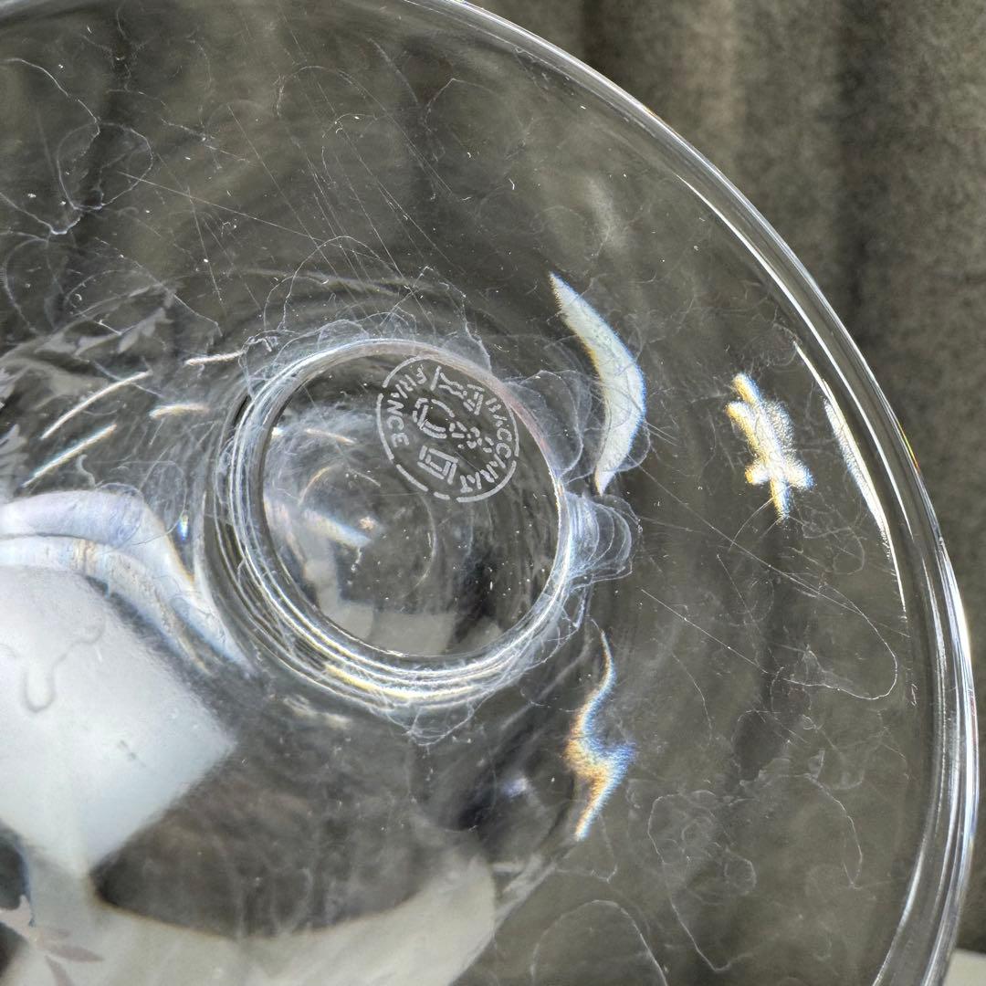 ひ*じ様 オールド バカラ エルナ 花瓶 フラワーベース ERNA 唐草模様