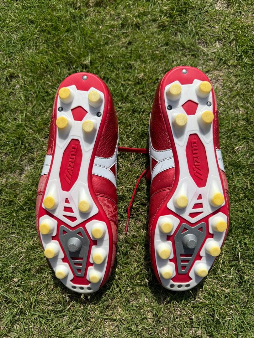 【5月末まで特価】サッカースパイクモレリア II JAPAN 26.5cmレッド