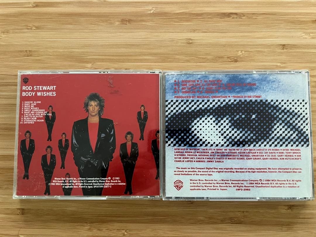 ロッド・ステュアート CD 8枚セット 中期〜後期 名盤まとめ 読み込み確認済み