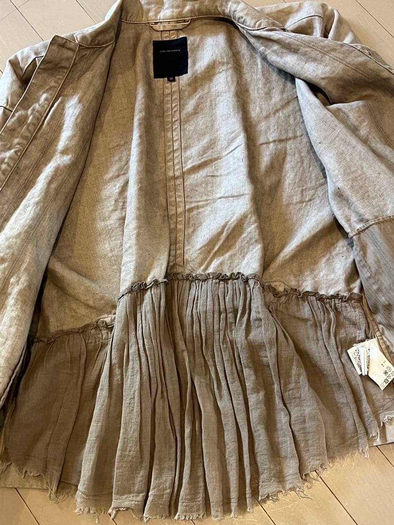 pas de calaisプリーツジャケット