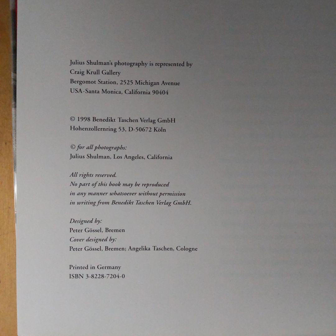 ジュリアス・シャルマン　建築写真集