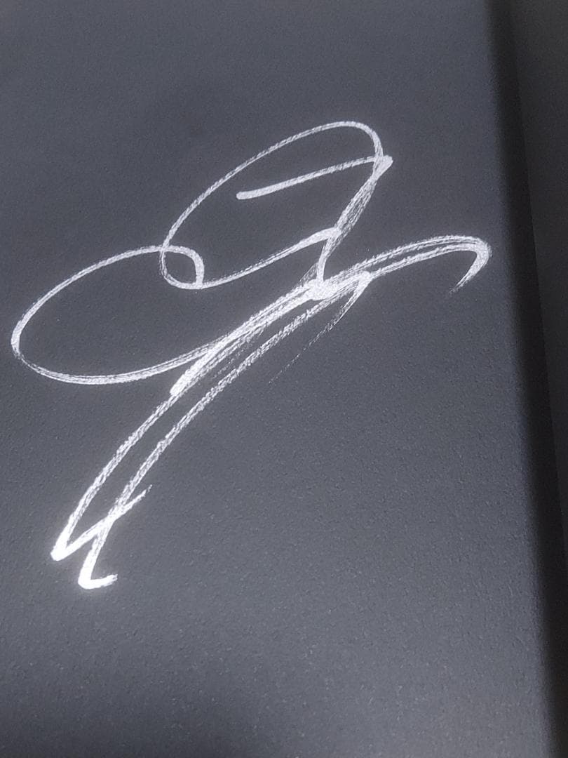 J　直筆　サイン　自伝　 MY WAY5刷　LUNA SEA