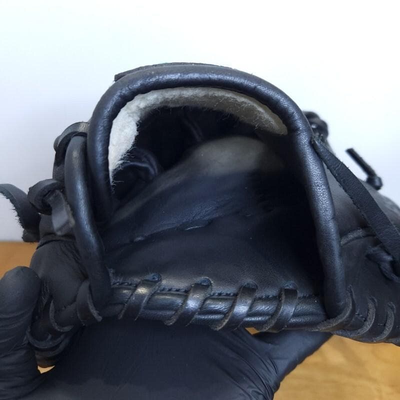 ミズノ 日本製 松井秀喜モデル 波賀工場製作 Mラベル 外野用 軟式グローブ