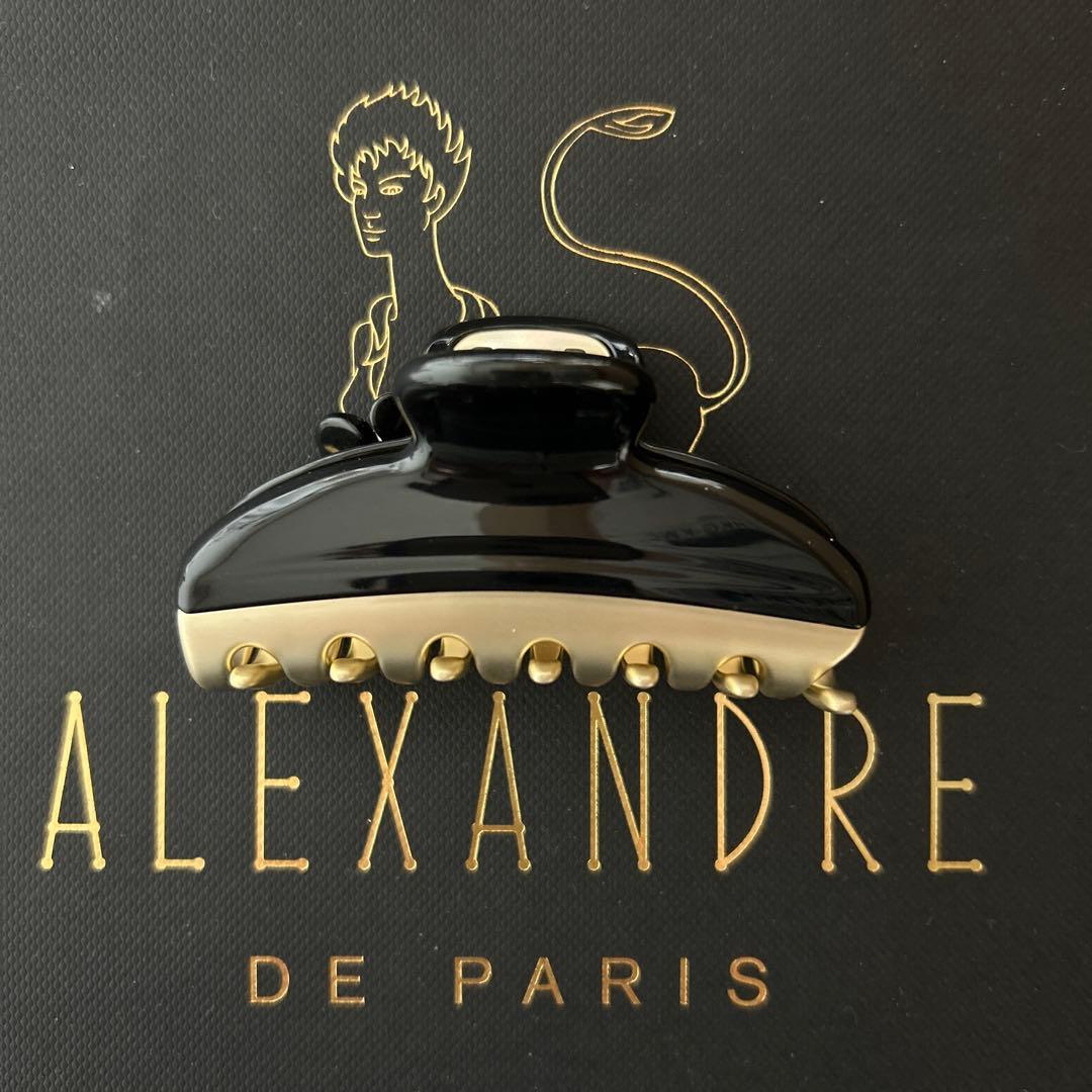 新品 アレクサンドルドゥパリ カメリア ヴァンドームクリップ 7.5㎝