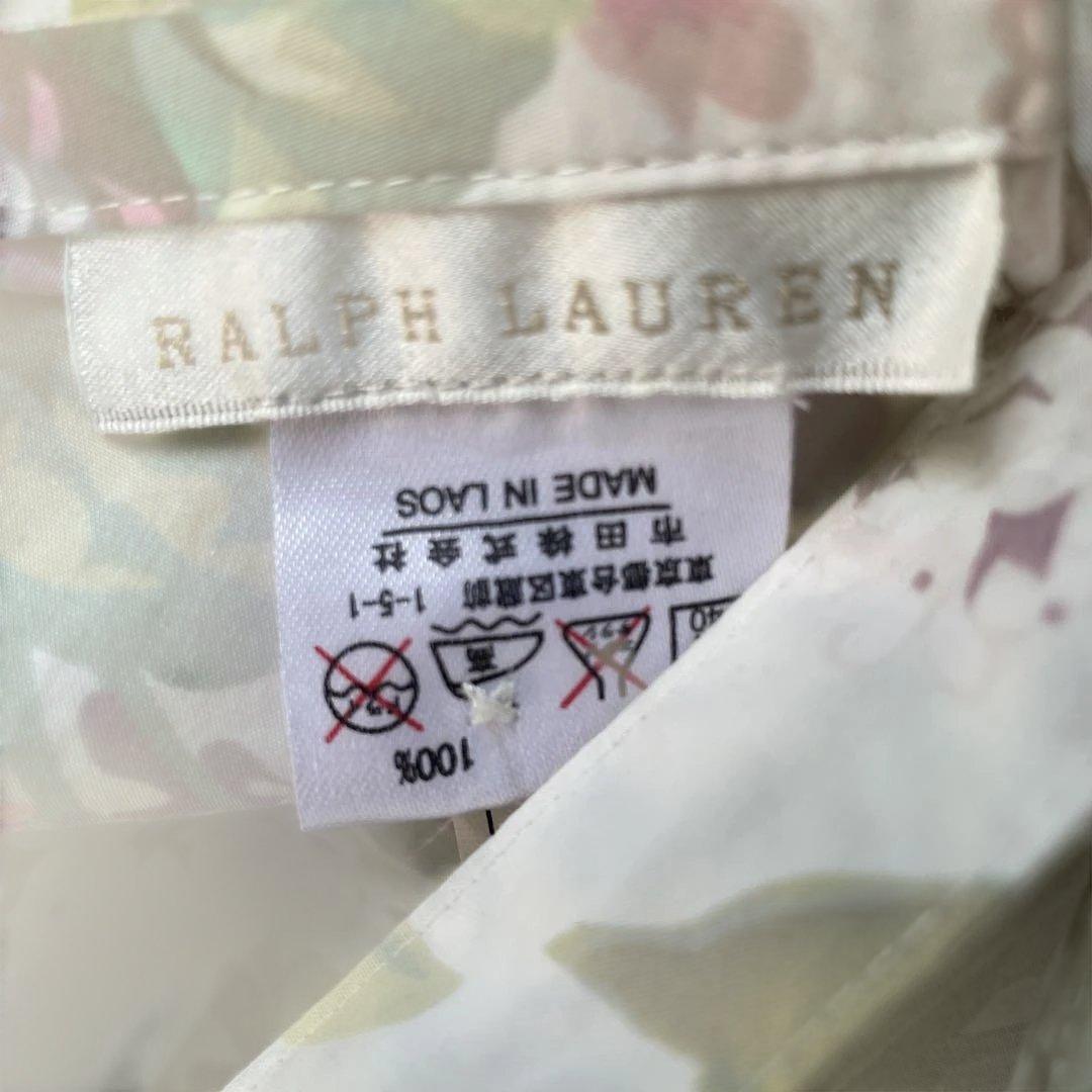 ラルフローレン　花柄エプロン