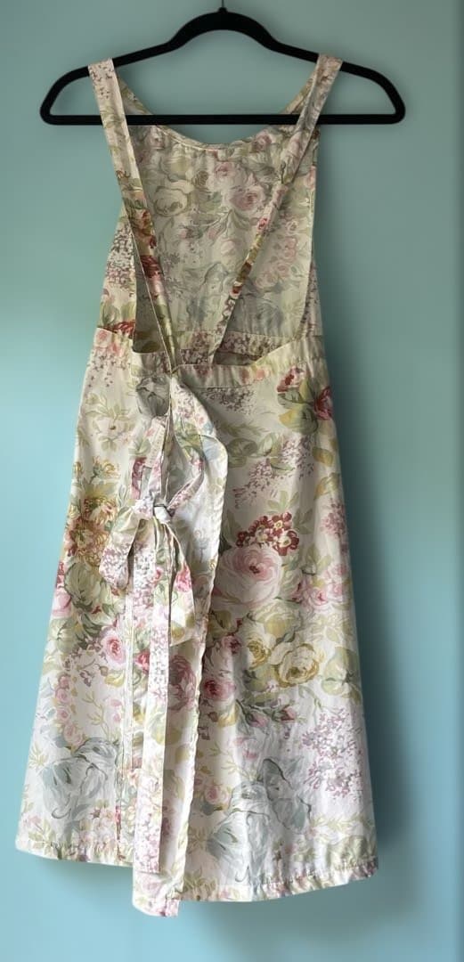 ラルフローレン　花柄エプロン