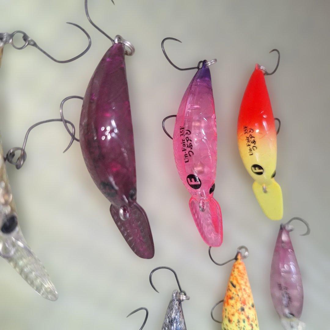 希少オリカラ多数アンフェアつぶあん35Fラッキークラフト14個セット限定