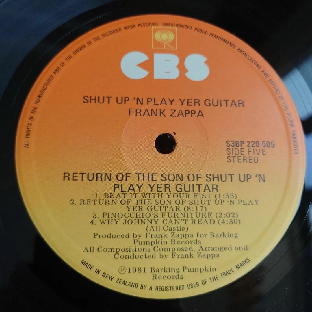 洋楽 Shut Up 'n Play Yer Guitar - Frank Zappa