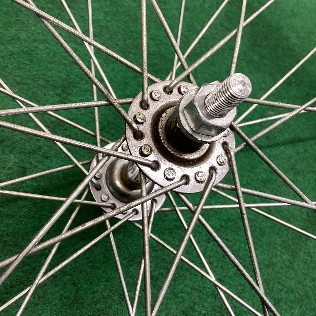 アルミリム　前輪 24x1.95 タイヤ付 24インチ　フロント