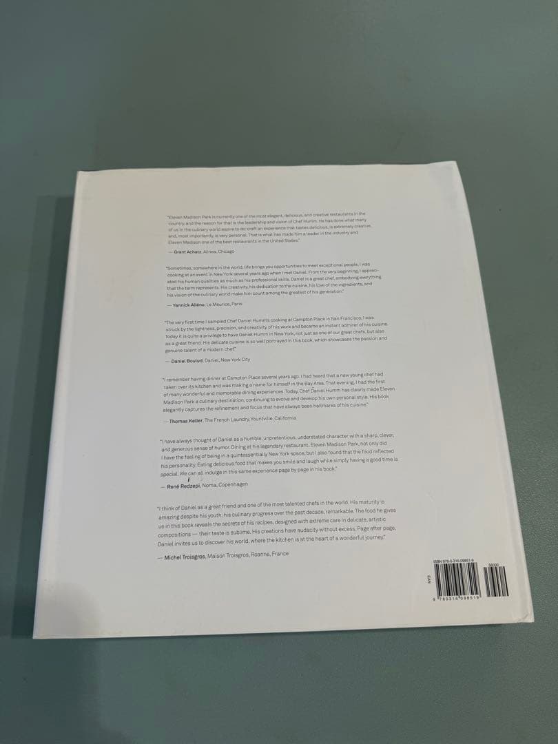 洋書 ELEVEN MADISON PARK - The Cookbook