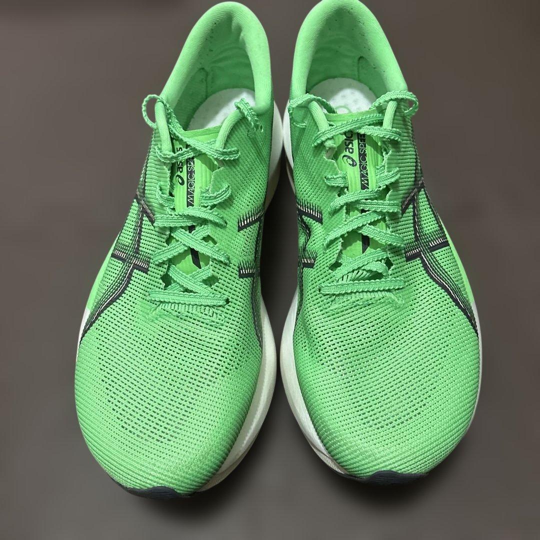 C*S様 asics マジックスピード5 グリーン　27.5cm