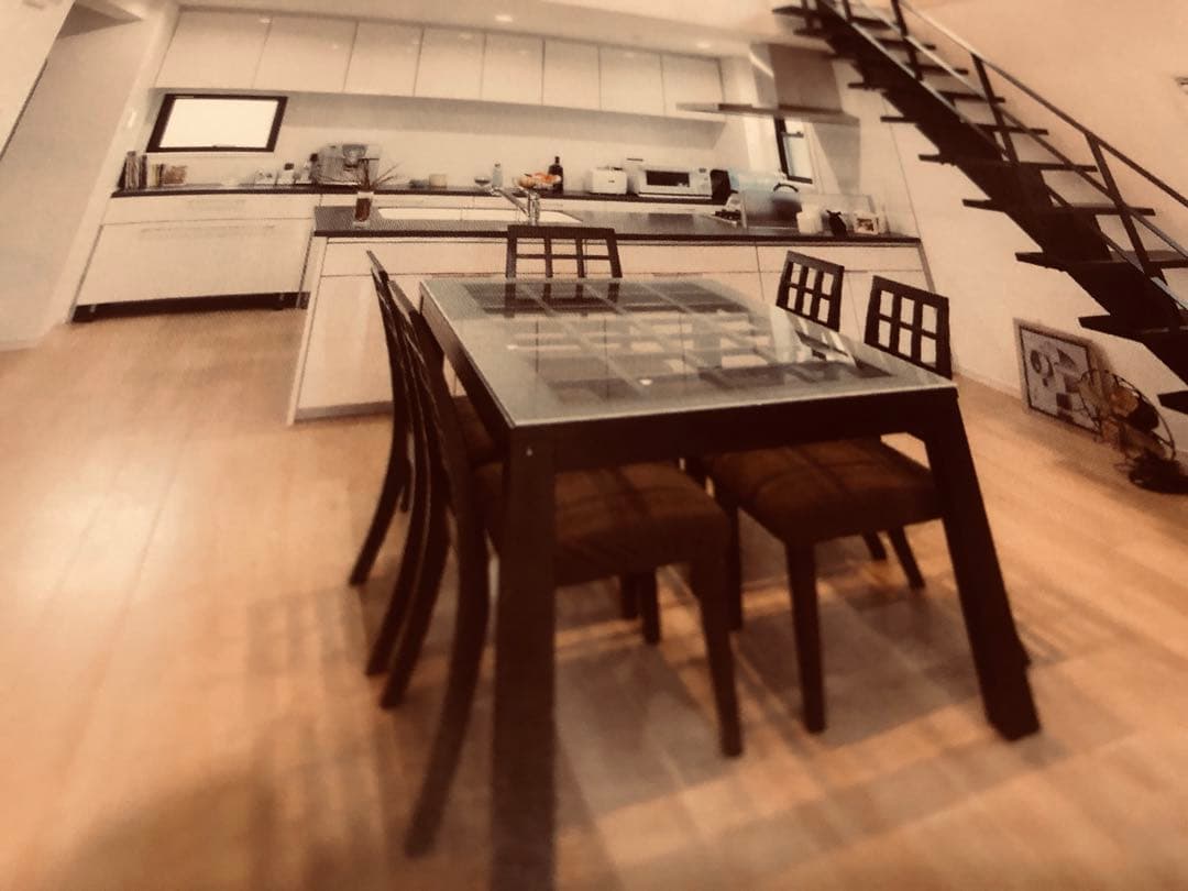 NOCE  イタリア製品　格子ダイニングテーブル