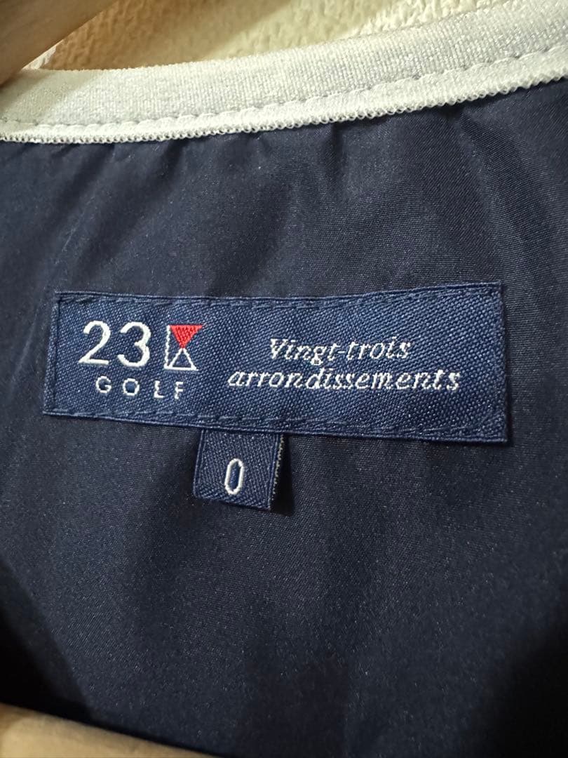 希少　23区GOLF ニジュウサンクゴルフ　中綿ジップジャケット キルティング