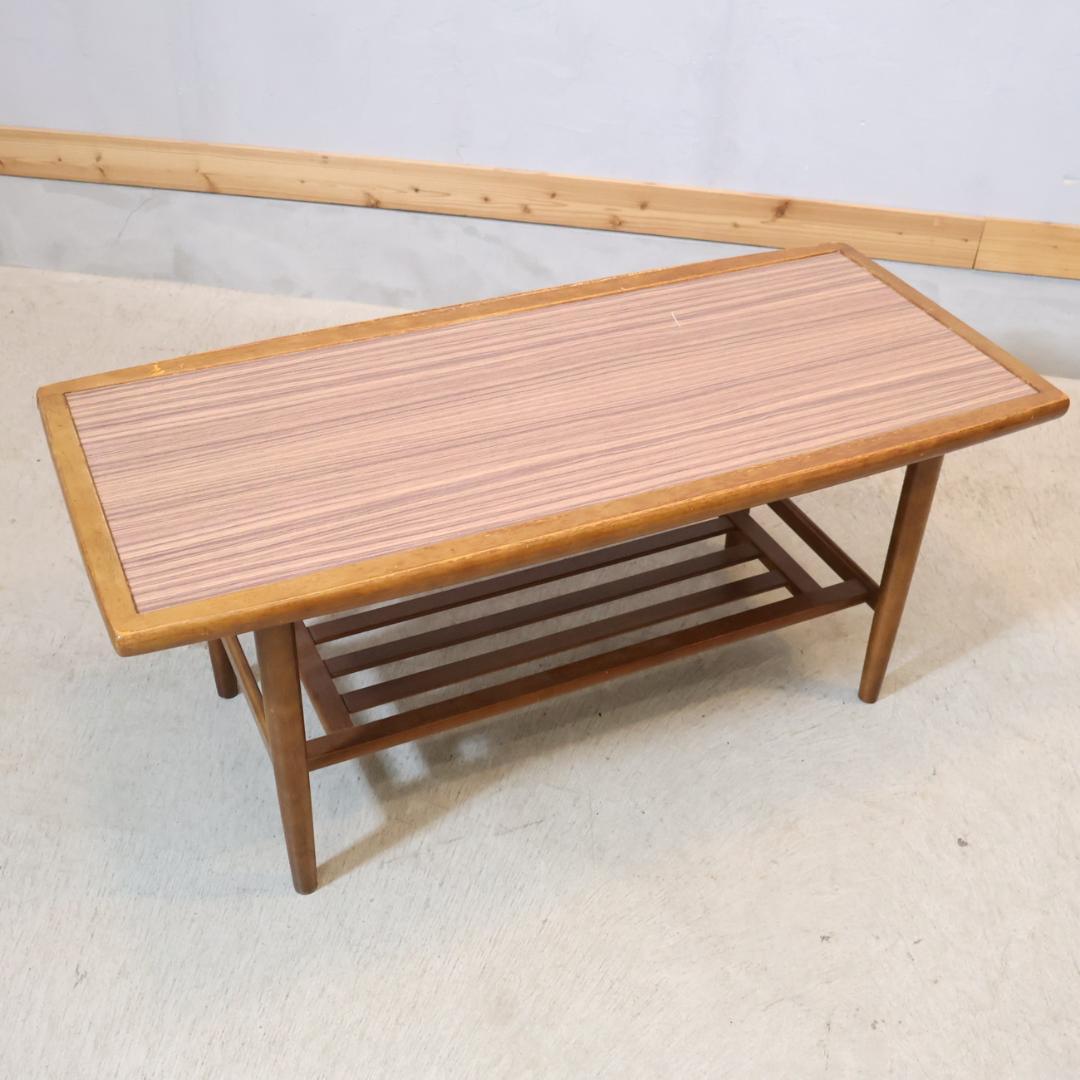 karimoku カリモク家具 リビングテーブル レトロ コーヒーテーブル