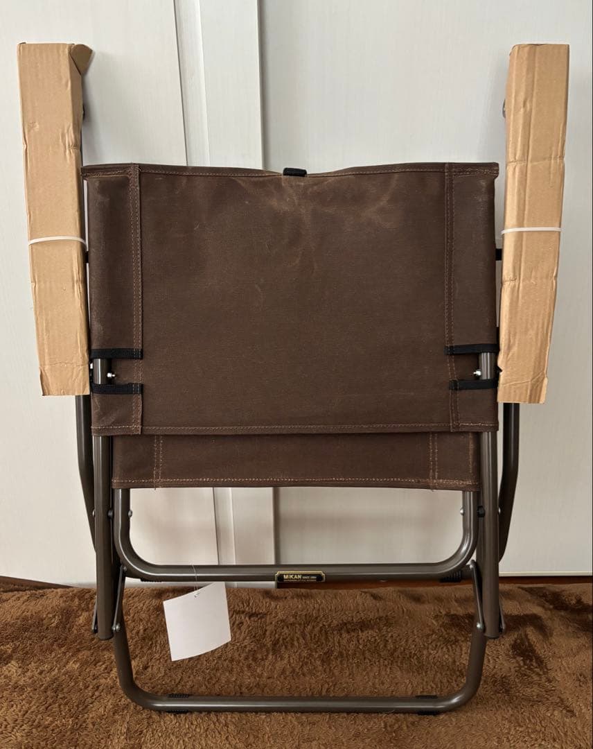 MIKAN WAXED CANVAS ローバーチェア キャンプ イス