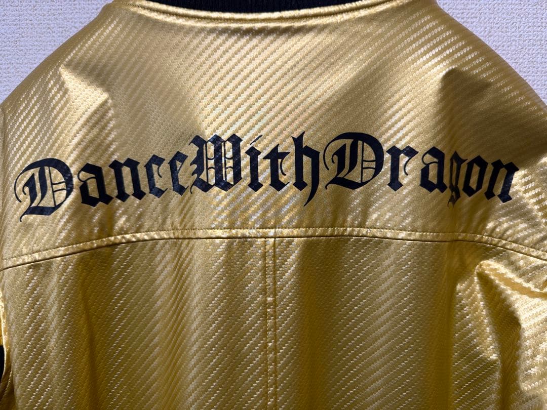 Dance With Dragon ゴールドメンズジャケット　サイズ3