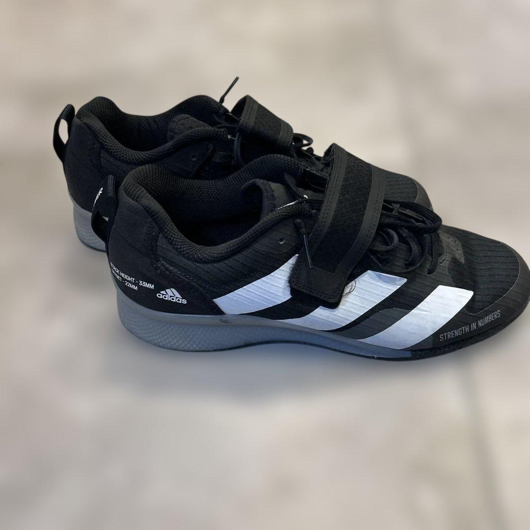 adidas アディパワー ウエイトリフティングシューズ ブラック/ホワイト