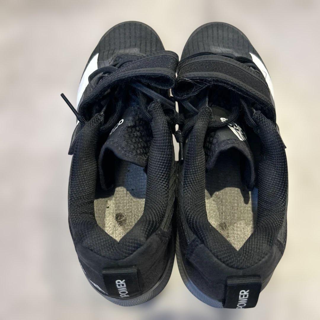 adidas アディパワー ウエイトリフティングシューズ ブラック/ホワイト