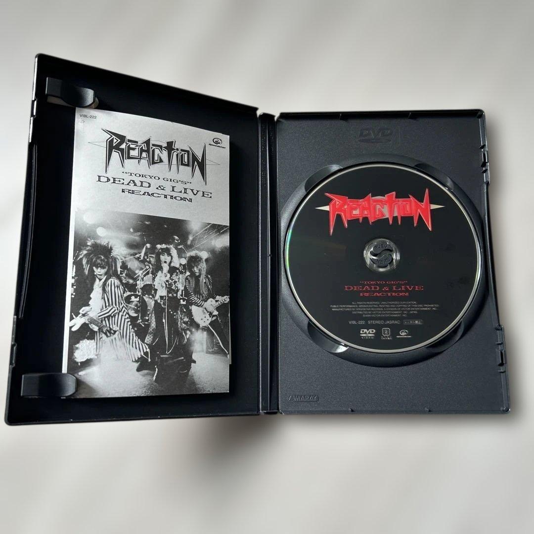 【廃盤】REACTON / TOKYO GIG'S DEAD & LIVE