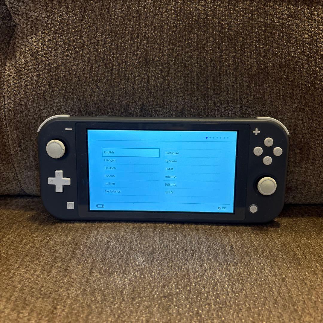 Nintendo Switch Lite グレー【ジャンク】