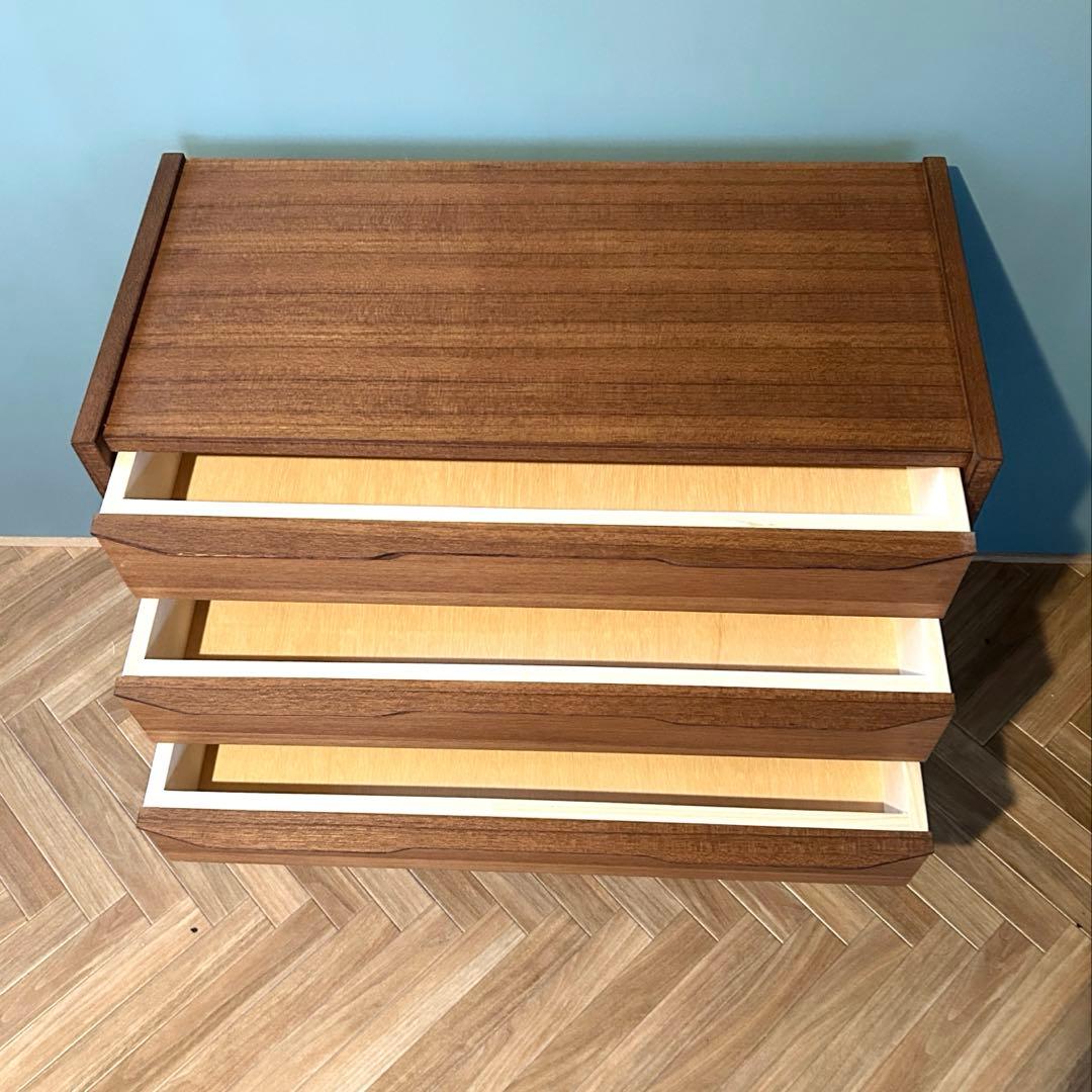 ま*ば様 チーク サイドボード チェスト 北欧 ミッドセンチュリー ビンテージ